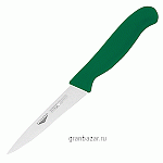 Нож разделочный; ручка зеленая; L=11см Paderno 18024G11