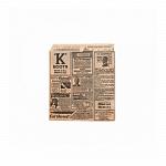 Конвертик для бургера "Газета", жиростойкий пергамент, 130х140 мм, 1000 шт/уп, Garcia de Pou 098.01