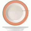 Тарелка глубокая «Рио Пинк»; фарфор; D=21.5см; белый,розов. Steelite 1532 0215