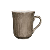 Кружка 375 мл серо-коричневая Corone Natura