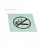 Табличка "No Smoking" , нерж. MGSteel S555