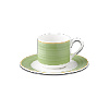 Чашка Bahamas 2 круглая, цвет зеленый 9 Cl., фарфор RAK BACU09D57