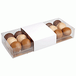 Упаковка д/миндального печенья на 6шт. «Фло» (100шт) MATFER 931052