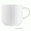Чашка кофейная «Сатиник»; фарфор; 110мл; D=58,H=57,L=78мм; белый Chef&Sommelier S0436