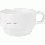 Чашка кофейная «Кунстверк»; фарфор; 125мл; D=7.2,H=4,L=9.2см; белый KunstWerk A0494