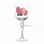 Бокал д/вина «Харт»; стекло; 350мл; D=84,H=212мм; прозр. Неман 8076