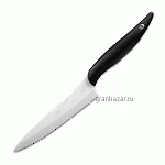 Нож поварской; керамика; L=24.6см; белый Kasumi 33012