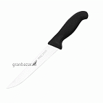 Нож кухонный универсальный; сталь,пластик; L=310/180,B=27мм; черный Paderno 18017-18