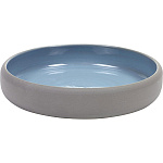 Салатник «Даск» керамика D=205, H=35 мм серый, голуб. Serax B2416024