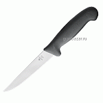 Нож д/обвалки мяса;  ручка черная; сталь нерж.,пластик; L=27.3/14.5,B=2.5см MATFER 182106