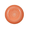 Тарелка глубокая без бортов 205 мм коралловая Corone Natura