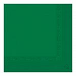 Салфетка бумажная двухслойная зеленая, 400х400 мм, 100 шт, Garcia de Pou 103.19