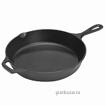 Сковорода круглая; чугун; D=380,H=70,L=565мм; черный Lodge (изделия из чугуна) L14SK3
