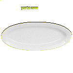 Блюдо овальное «Кунстверк»; фарфор; H=3,L=45.5,B=30.5см; белый KunstWerk A0981
