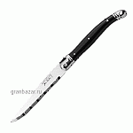 Нож д/стейка; сталь нерж.,пластик; L=27см; металлич.,черный Steelite 5392S057