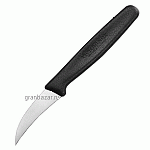 Нож д/декоративной нарезки; сталь нерж.,пластик; L=16.5/5.5,B=1.5см; черный Victorinox 5,0503