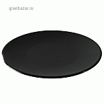 Тарелка мелкая; фарфор; D=16,H=2см; черный REVOL 646233