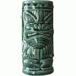 Стакан д/коктейлей «Тики»; керамика; 350мл; D=65,H=152мм; зелен. Mornsun MYH0414