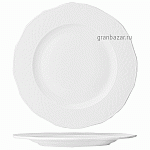 Блюдо круглое «Афродита»; фарфор; D=32см; белый Lubiana 2669-white