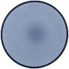 Тарелка мелкая «Экинокс»; фарфор; H=25мм; синий REVOL 649496