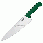 Нож поварской «Шеф»; металл; L=20см; зелен. MATFER 182212