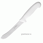Нож д/нарезки мяса; сталь нерж.,пластик; L=31/17.5,B=2.6см; белый MATFER 182632