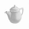 Чайник «Увертюра»; фарфор; 600мл; D=8,H=16,L=18.5,B=11.5см; белый Tognana OV03365