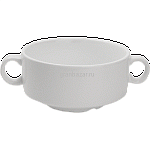 Бульонная чашка «Кунстверк»; фарфор; 300мл; D=11,H=5.5,L=14.5см; белый KunstWerk A1730