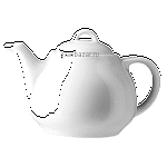 Чайник «Везувио»; фарфор; 260мл; D=9.3,H=13.7,B=9.6см; белый Tognana VS03303