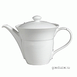 Чайник «Аура»; фарфор; 450мл; белый Steelite 6300 P153