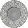 Тарелка мелкая с широким бортом «Виллоу Маст»; фарфор; D=28,5см; серый Steelite 9114 C1171