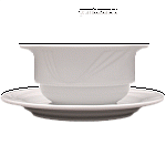 Бульонная чашка «Аркадия»; фарфор; 300мл; D=10,H=6,L=13см; белый Lubiana 516