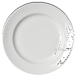 Тарелка мелкая «Спайро»; фарфор; D=28см; белый Steelite 9032 C981