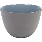 Салатник «Даск»; керамика; D=12,H=8см; серый,голуб. Serax B2416035