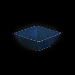 Салатник квадратный «Corone» 200 мл синий