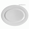 Блюдо овальное «Оптик»; фарфор; H=2.7,L=33,B=26см; белый Steelite 9118 C1011