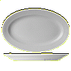 Блюдо овальное «Граффити»; фарфор; H=3.5,L=41,B=27см; белый Tognana GR02041