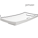 Тарелка д/суши «Кунстверк»; фарфор; H=1.8,L=24,B=11см; белый KunstWerk A2526