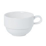 Чайная чашка Simply Plus 200 мл, штабелируемая,фарфор Noble 091612А