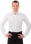 Рубашка мужская белая р.44 рост 182