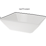 Салатник квадратный «Кунстверк»; фарфор; 750мл; H=4,L=17.8,B=17.8см; белый KunstWerk A2557