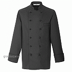 Куртка поварская,р.56 б/пуклей; полиэстер,хлопок; черный Greiff 242.2900.010/56