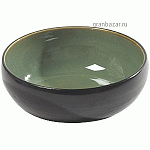 Салатник «Паскаль»; керамика; D=16,H=5см; св.зелен.,черный Serax B1013052