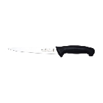 Нож кухонный филейный, L=210мм., лезвие - нерж.сталь, ручка - пластик, цвет черный Atlantic Chef 8321T71