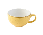 Чашка Cappuccino 227мл Stonecast, цвет Mustard Seed Yellow Churchill SMSSCB201