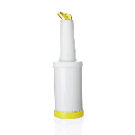 Бутылка для сиропа с желтой крышкой 950мл., полипропилен, Henry Food PBA-10Y