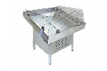 Охлаждаемый стол с холодильным агрегатом Техно-ТТ СП-612/2202А для рыбы со стеклом