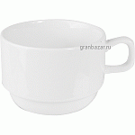 Чашка кофейная «Кунстверк»; фарфор; 90мл; D=6,H=4.5,L=9см; белый KunstWerk A15808