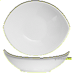 Салатник «Кунстверк»; фарфор; 310мл; H=5.5,L=19.4,B=16см; белый KunstWerk A5464