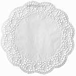Настол.подкладки круж.; бумага; D=32,L=32,B=32см; белый Pap Star 12456 100шт.